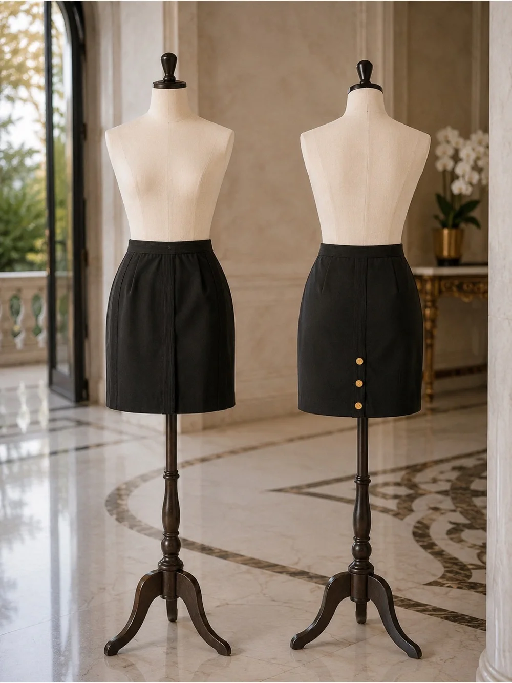 CHANEL elegant black